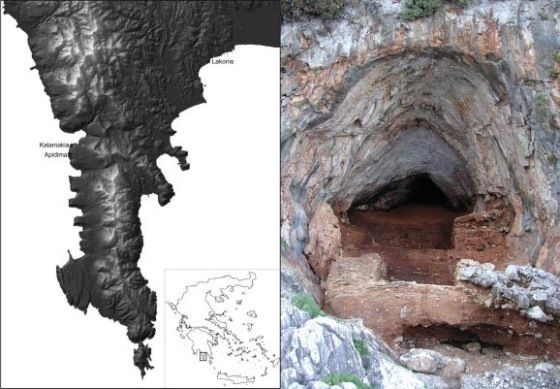 cueva neandertal grecia