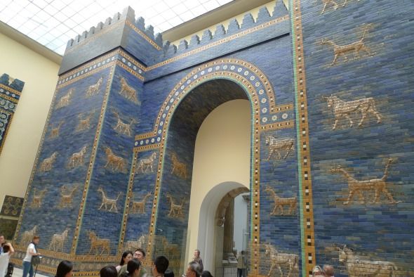 puerta de ishtar en babilonia