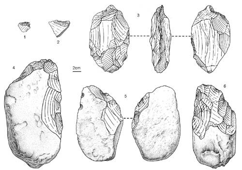 objetos paleoliticos china