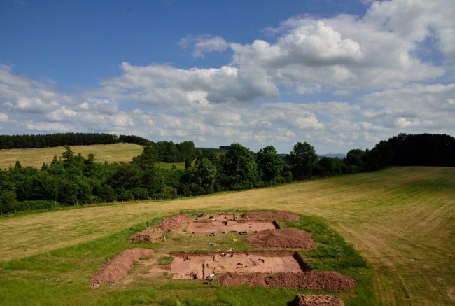 Excavación en Herefordshire