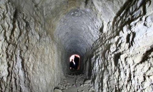 tunel en villa adriano