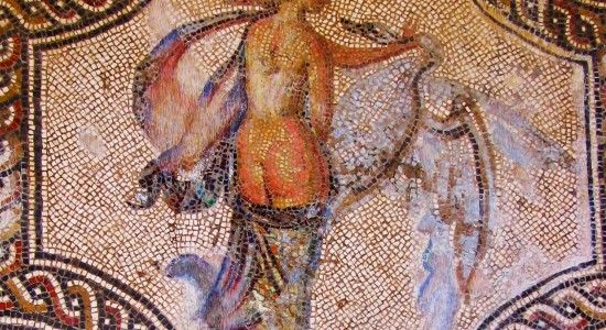 mosaico romano desnudo