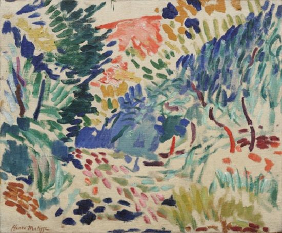 Paisajes de Coillure, Henri Matisse, 1905, óleo sobre lienzo