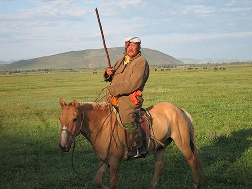mongol a caballo