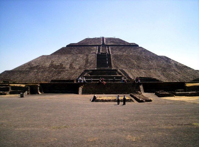 piramide de sol Teotihuacán