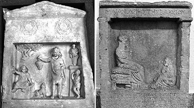 relieves funerarios grecia
