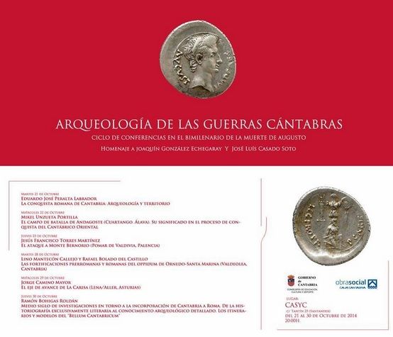 "Arqueología de las Guerras Cántabras", del 21 al 30 de octubre en Santander