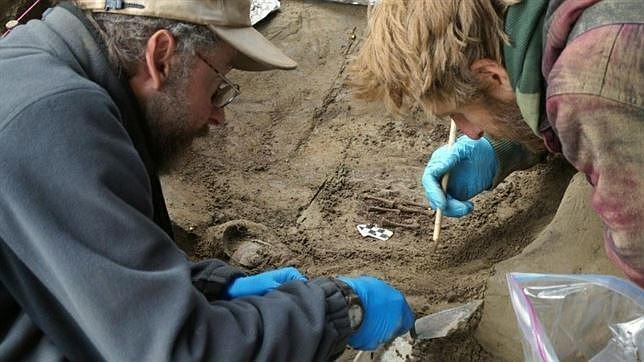 Restos de niños de la Edad del Hielo de 11.500 años encontrados en Alaska.