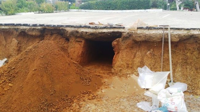 Excavaciones realizadas en Kyllini han dejado al descubierto una tumba de la época clásica. Crédito: Patrisnews