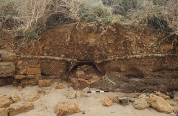 Una tormenta dejó al descubierto varios objetos bizantinos en Israel.