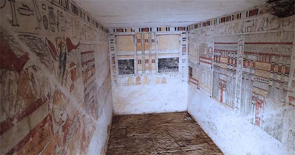 Tumbas de sacerdotes de la VI Dinastía hallada en Saqqara.