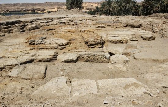 Arqueólogos han encontrado un antiguo templo en Gebel el Silsila. Crédito: Gebel el Silsila Survey Project