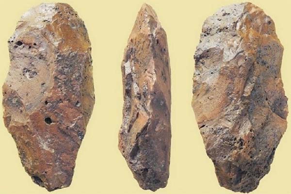 Herramientas de la Edad de Piedra halladas en Emiratos Árabes Unidos.