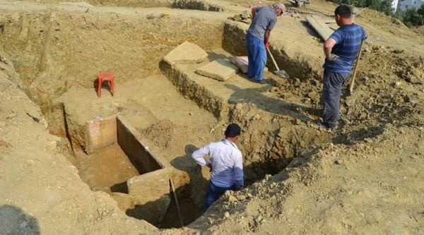 Sarcófago helenístico de 2.200 años encontrado en Turquía.