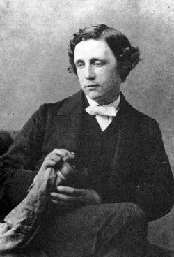 Lewis Carroll en 1863.
