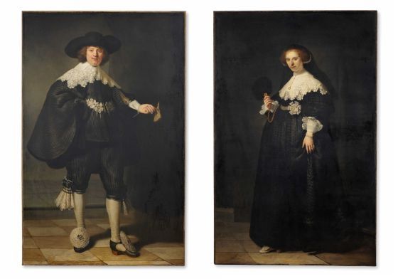 Retratos del matrimonio Soolsmans que se expondrán en Holanda y Francia 