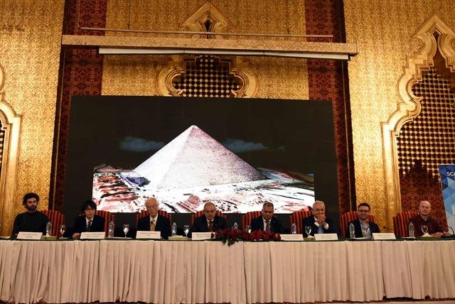 Presentación del proyecto "Scan Pyramids"