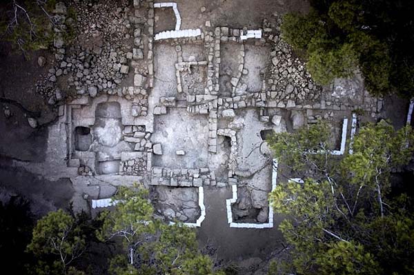 Posible tumba de los Macabeos, en Israel. Crédito: Autoridad de Antigüedades de Israel.
