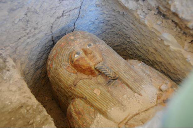 Tumba de un sacerdote de Amón-Ra hallado en Luxor.