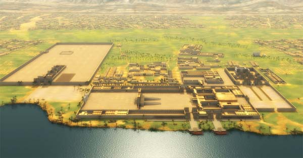 Amarna, en Egipto.