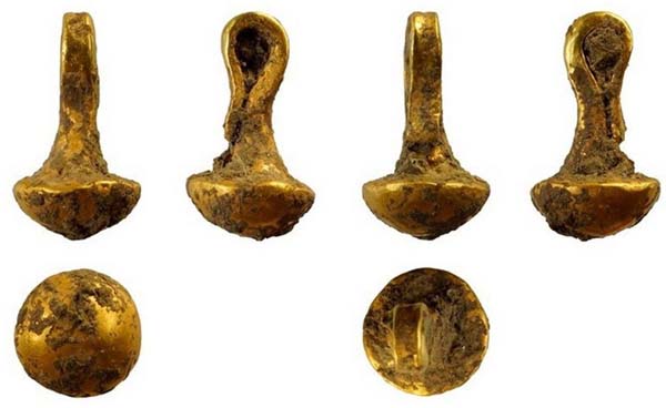 Joya de oro más antigua con más de 6.000 años.