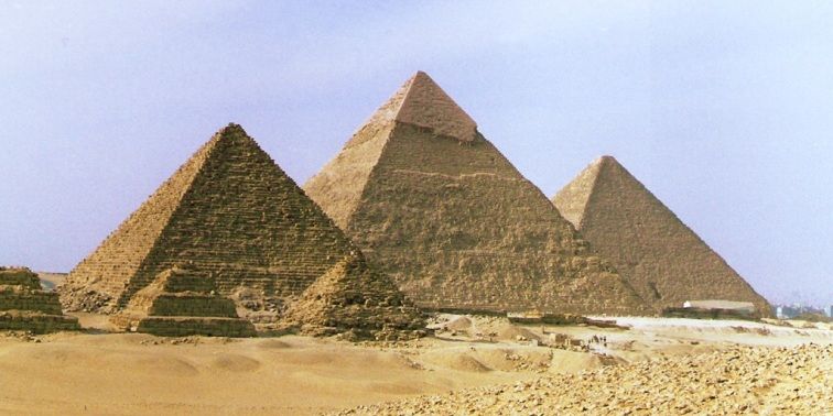 cómo se construyeron las Pirámides