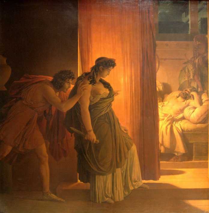 clitemnestra y egisto clitemnestra, egisto y agamenon