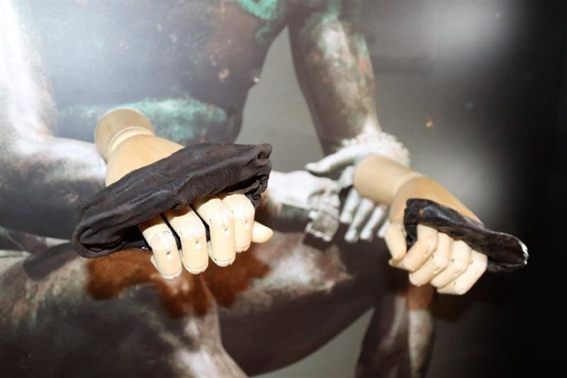 guantes de boxeo romanos en inglaterra