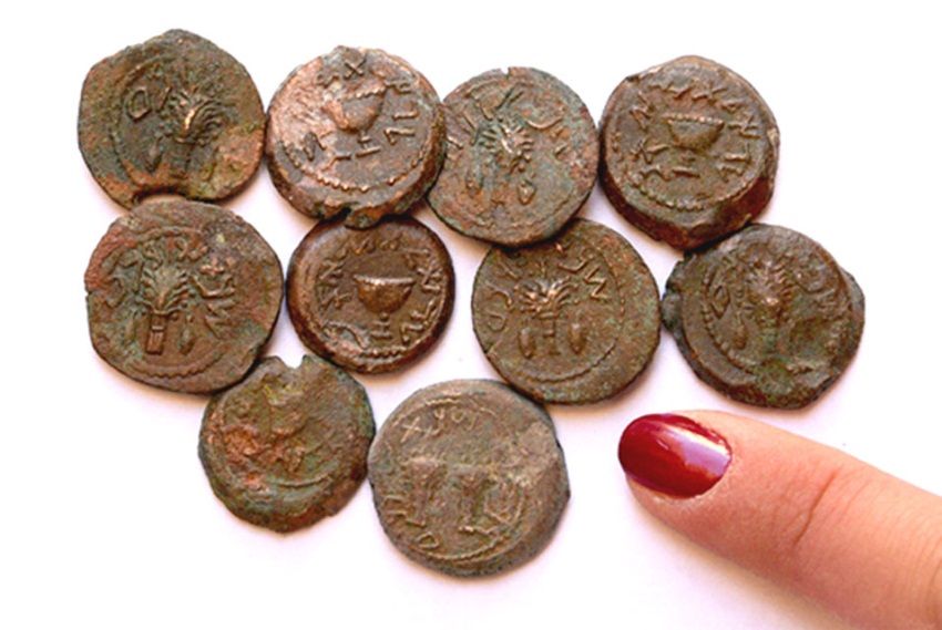 monedas de la revuelta judia contra roma