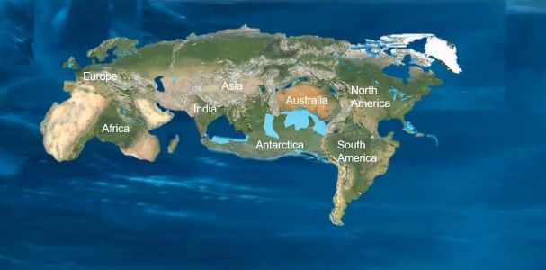 supercontinente novopangea