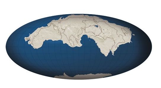 supercontinente amasia hipotesis