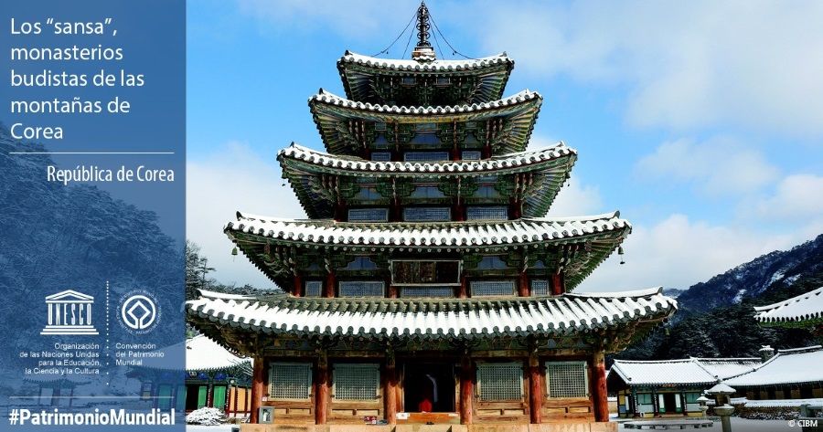 Los sansa, monasterios budistas de las montañas de Corea