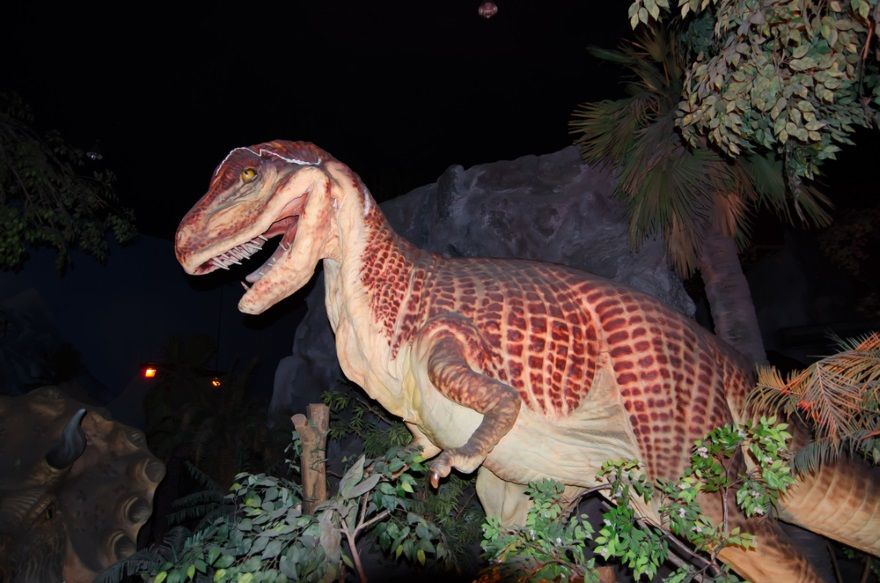 afrovenator dinosaurio