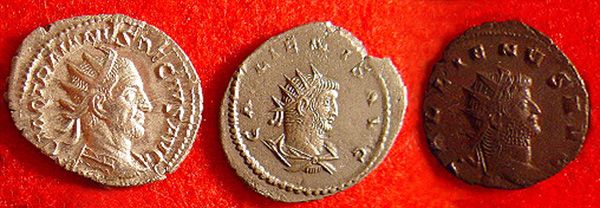 Moneda De Plata Utilizada En Antigua Roma