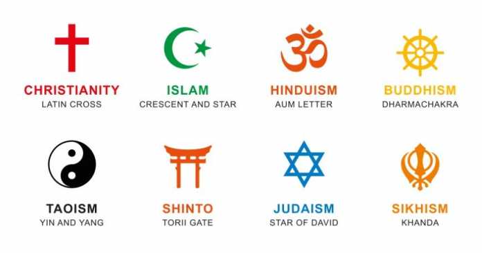 simbolos de religiones del mundo