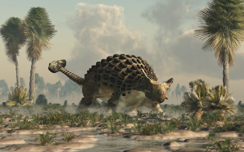 ankylosaurus dinosaurio