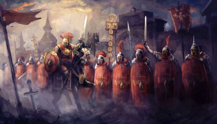 ejercito romano inmigrantes en el ejercito de Roma