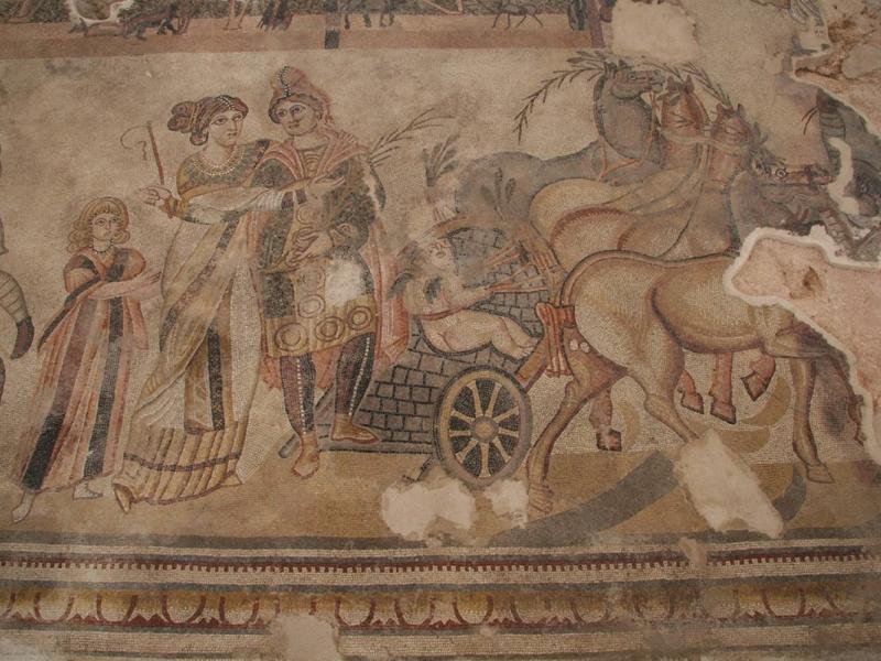 mosaico villa romana noheda