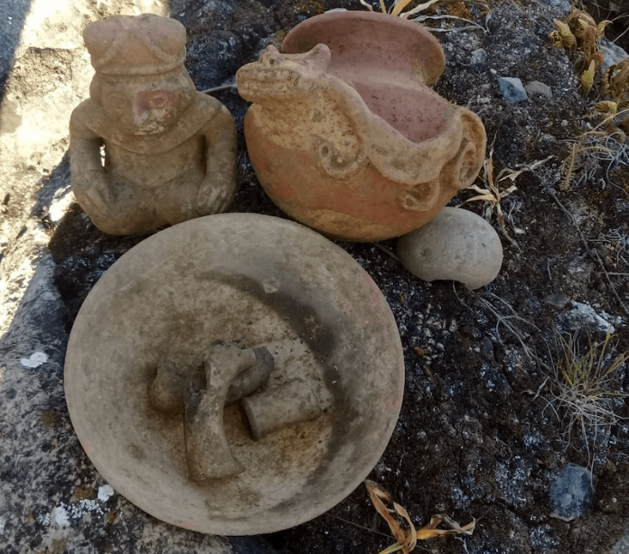 objetos arqueologicos chugay