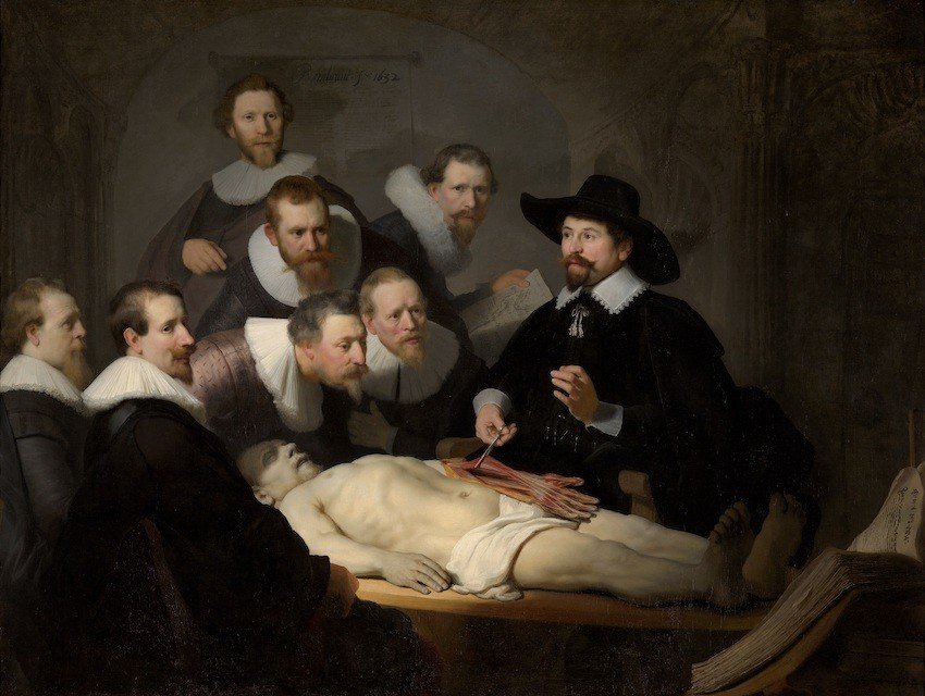 rembrandt Lección de anatomía del Dr. Nicolaes Tulp