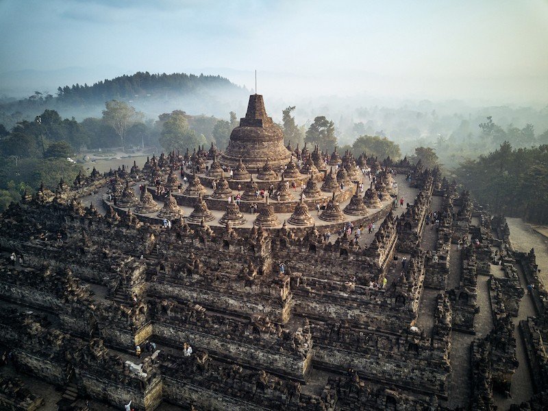 templo borobudur indonesia