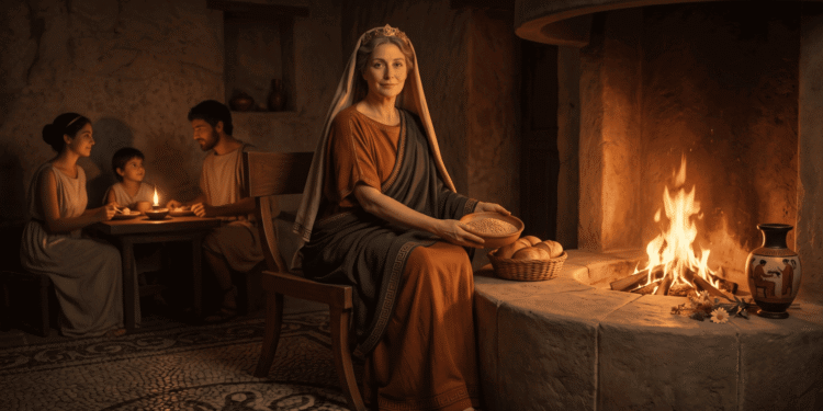 Hestia era la diosa protectora del hogar en la mitología griega