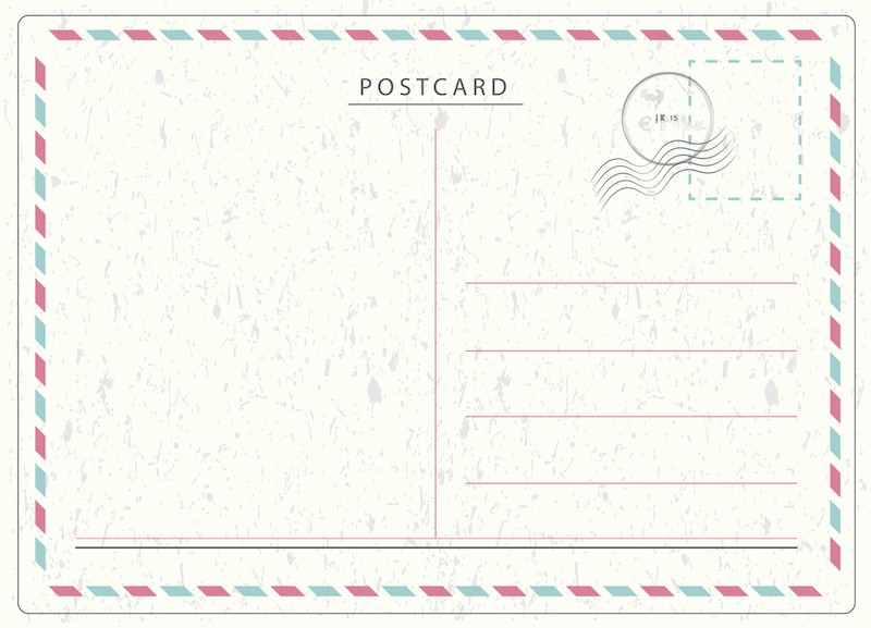 carta postal inglaterra