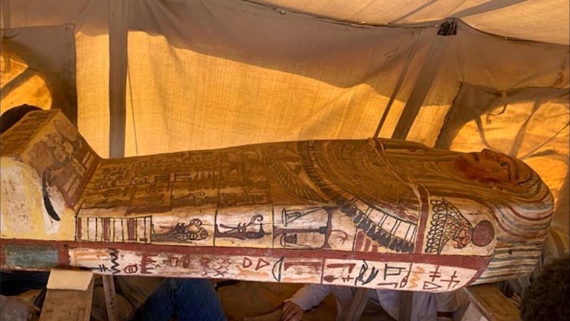 descubren sarcofagos egipto saqqara