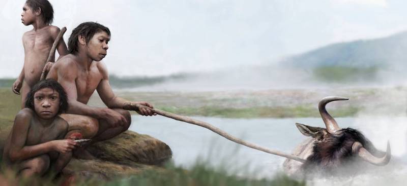 primeros humanos cocinaban con aguas termales