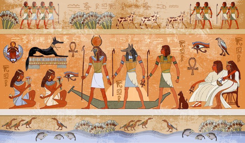 caracteristicas arte egipto