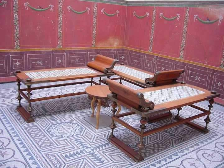 Historia del chaise longue, herencia de la Antigua Roma Red Historia