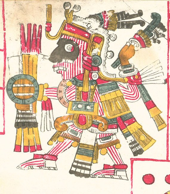 Mixcóatl dios caza y cielo nocturno azteca