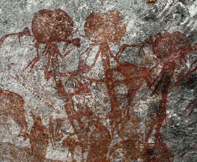 pinturas rupestres antropomorfas tanzania