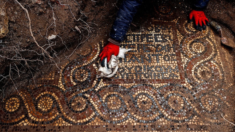 mosaico romano esmirna turquia